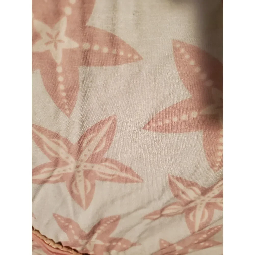KicKee Kids Pajama Set Star Fish Long Sleeve Bamboo Super Soft 3T GUC